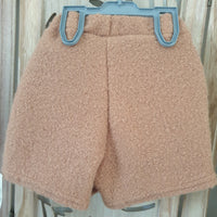 Jupe Short camel pour fille