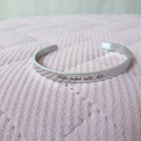 Bracelet jonc telle mère telle fille