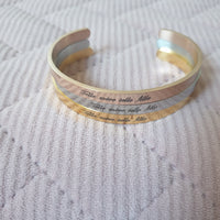 Bracelet jonc telle mère telle fille
