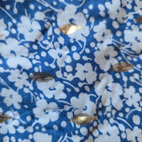 Robe courte motifs fleurs