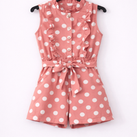 Combishort vieux rose