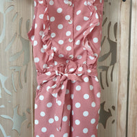 Combishort vieux rose