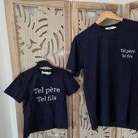 T-shirt "Tel père tel fils" (père)