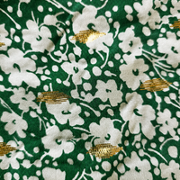 Robe courte motifs fleurs