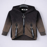 Veste de jogging Kaki/noir