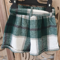 Short à carreaux Léonie pour fille – style rétro chic
