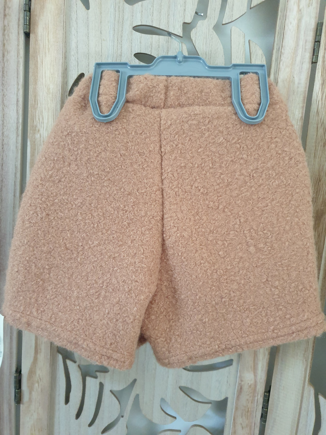 Jupe Short camel pour fille
