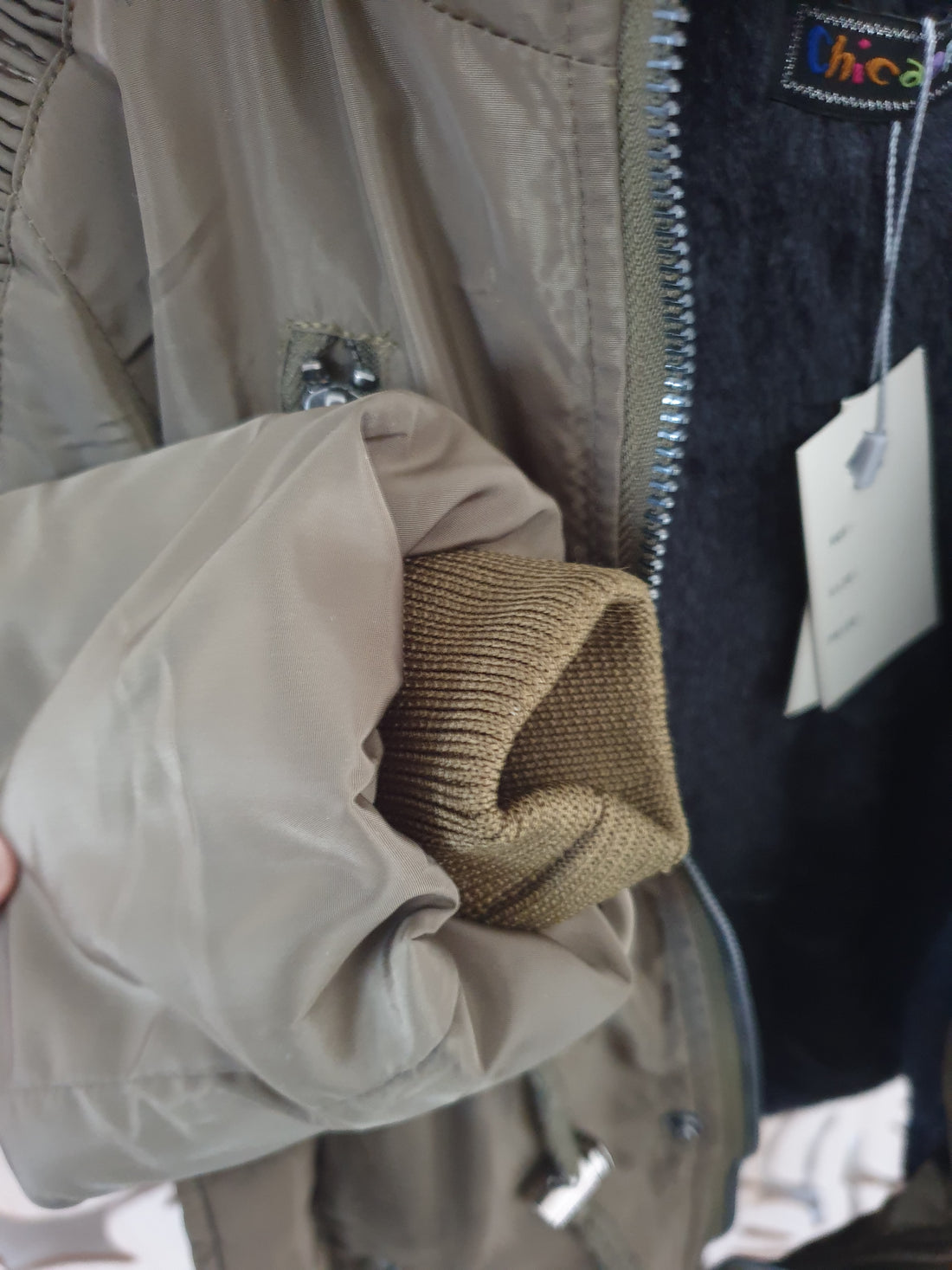 Parka Kaki/Noir