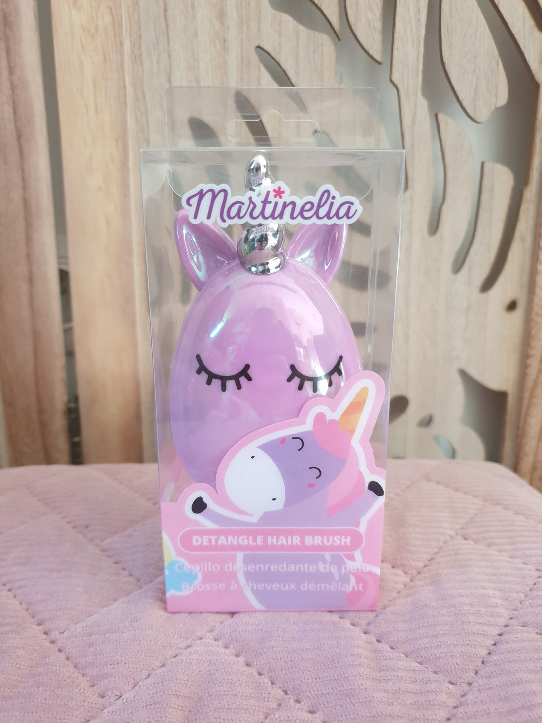 Brosse démélante licorne