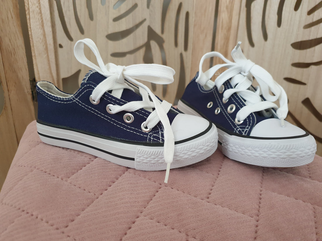 Sneakers bleues marines