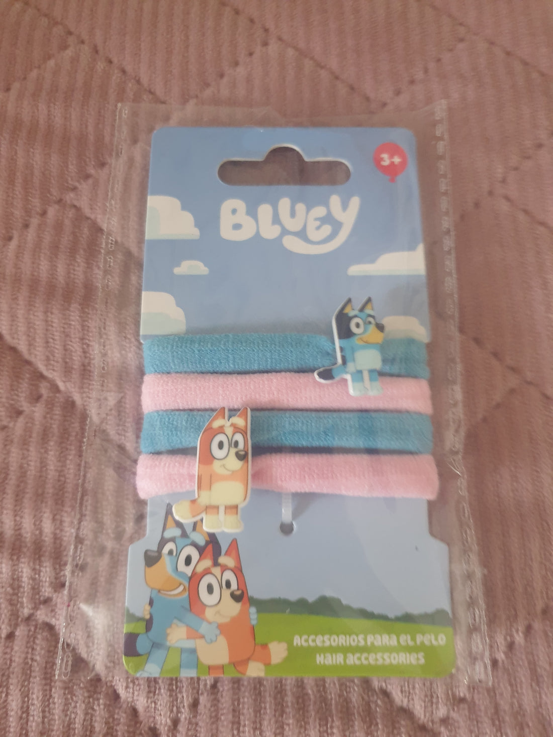 4 élastiques pour cheveux gabychat ou bluey