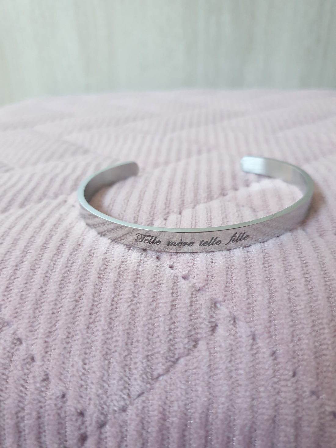 Bracelet jonc telle mère telle fille