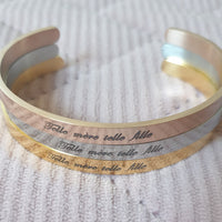 Bracelet jonc telle mère telle fille
