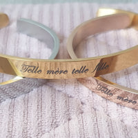 Bracelet jonc telle mère telle fille
