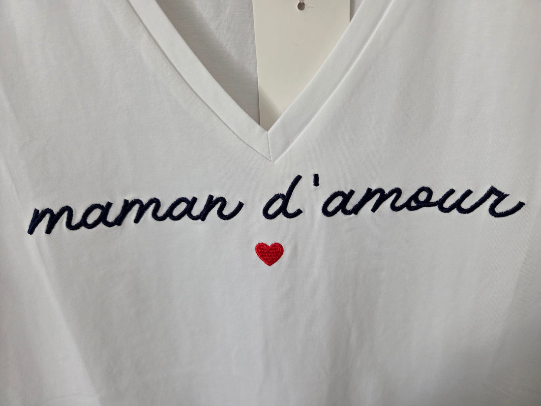 T-shirt "maman d'amour"