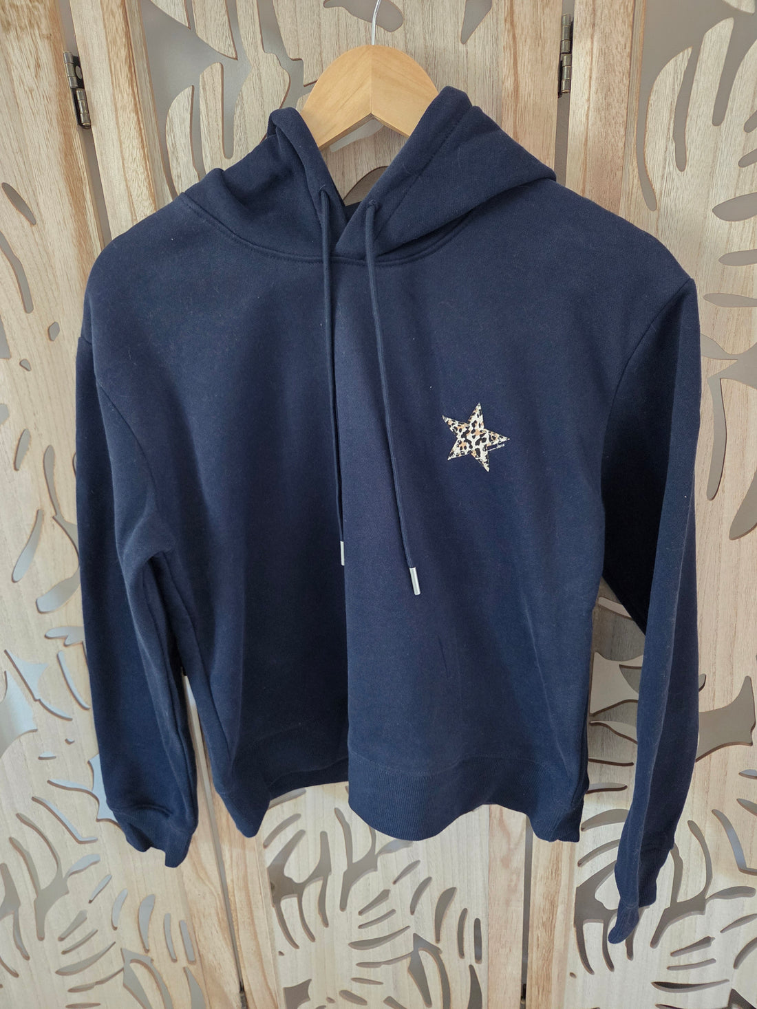 Sweat à capuche étoile femme