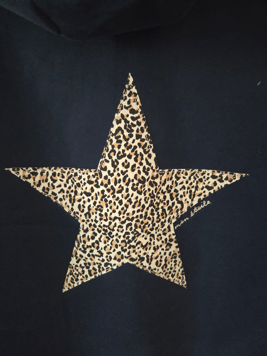 Sweat à capuche étoile femme