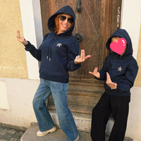 Sweat à capuche étoile femme