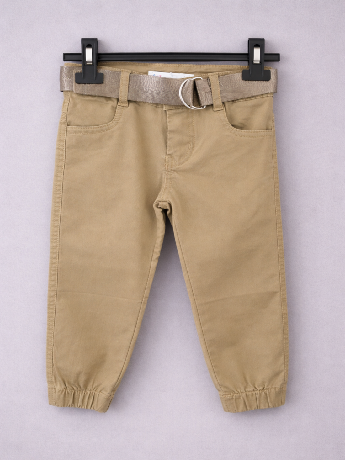 Cargot beige avec ceinture