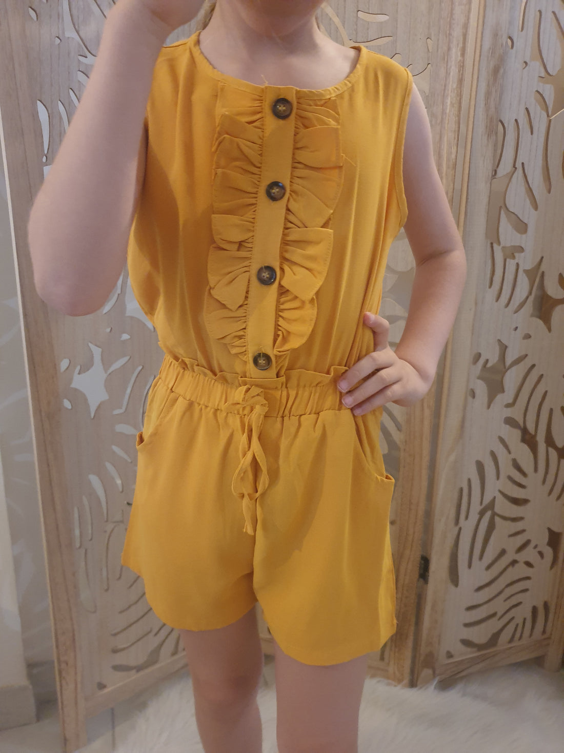 Combishort moutarde