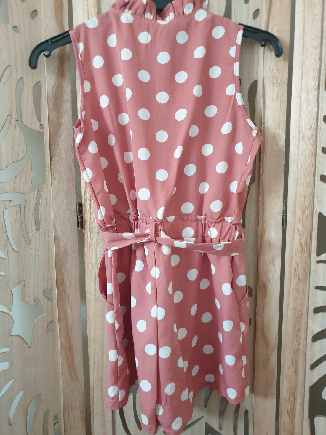 Combishort vieux rose