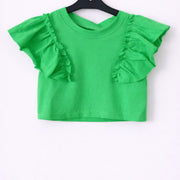 Crop top vert