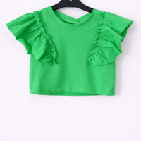 Crop top vert