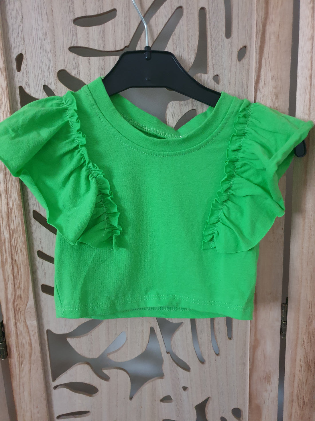 Crop top vert