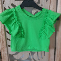Crop top vert