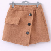 Jupe Short camel pour fille