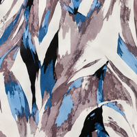 Robe longues motifs feuilles