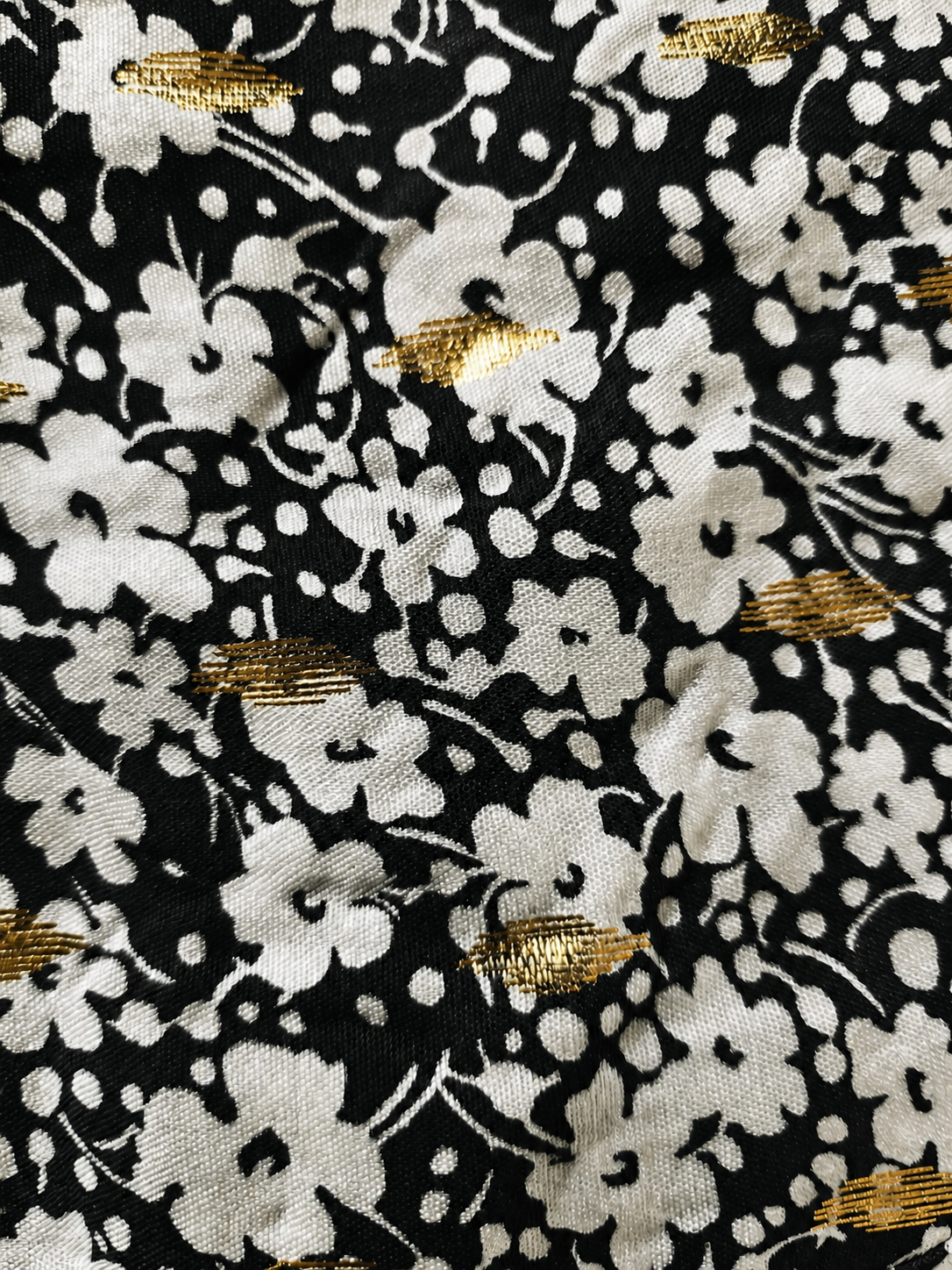 Robe courte motifs fleurs