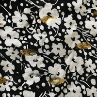 Robe courte motifs fleurs