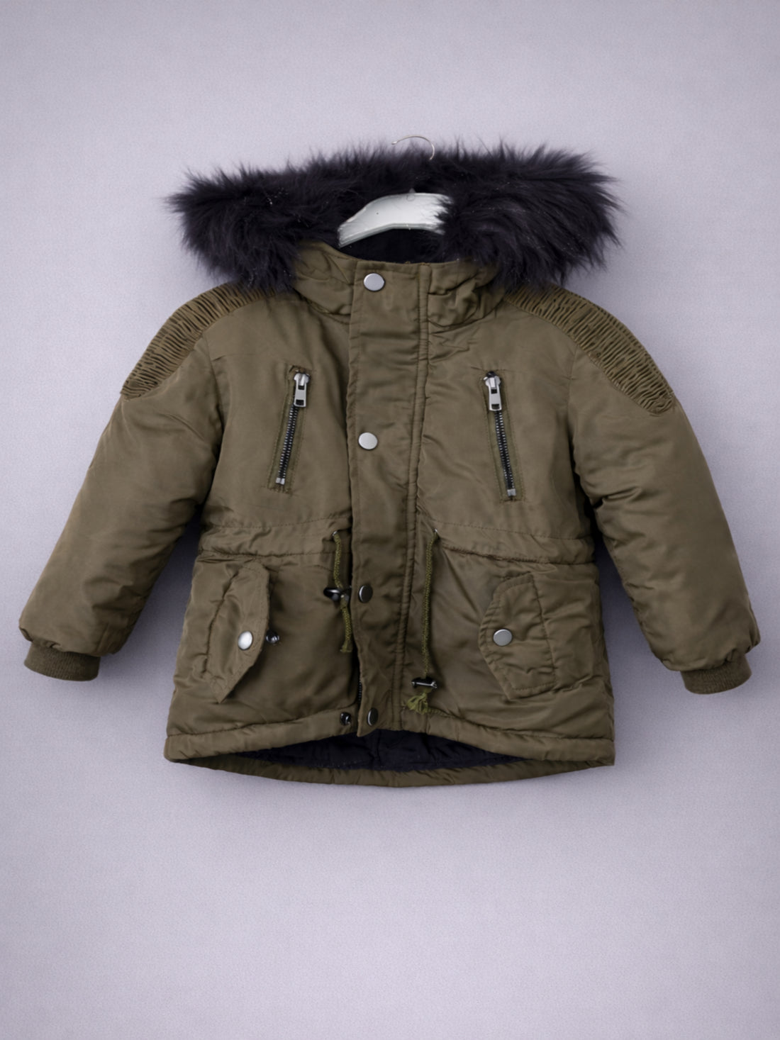 Parka Kaki/Noir
