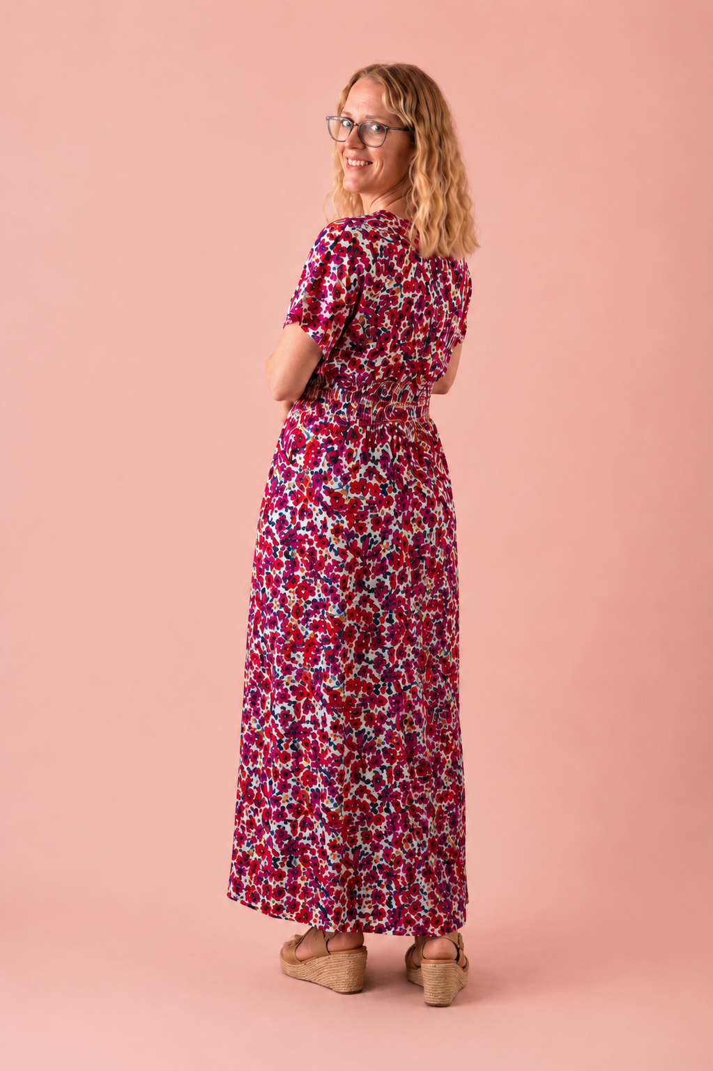 Robe Fleurie Tenue Estivale (Maman)