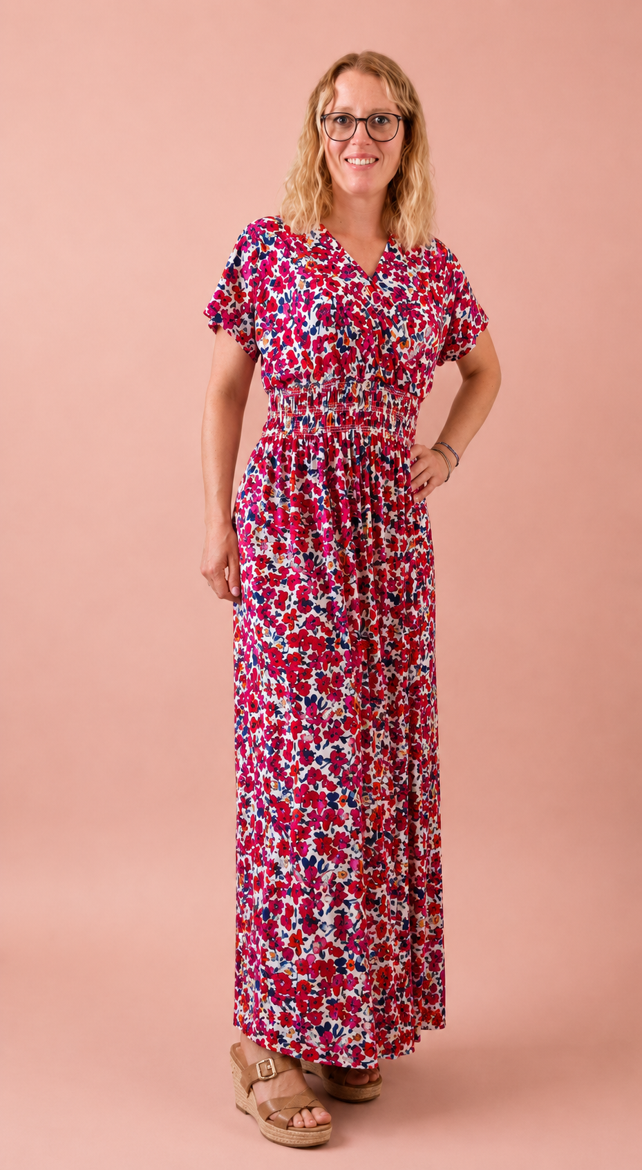 Robe Fleurie Tenue Estivale (Maman)