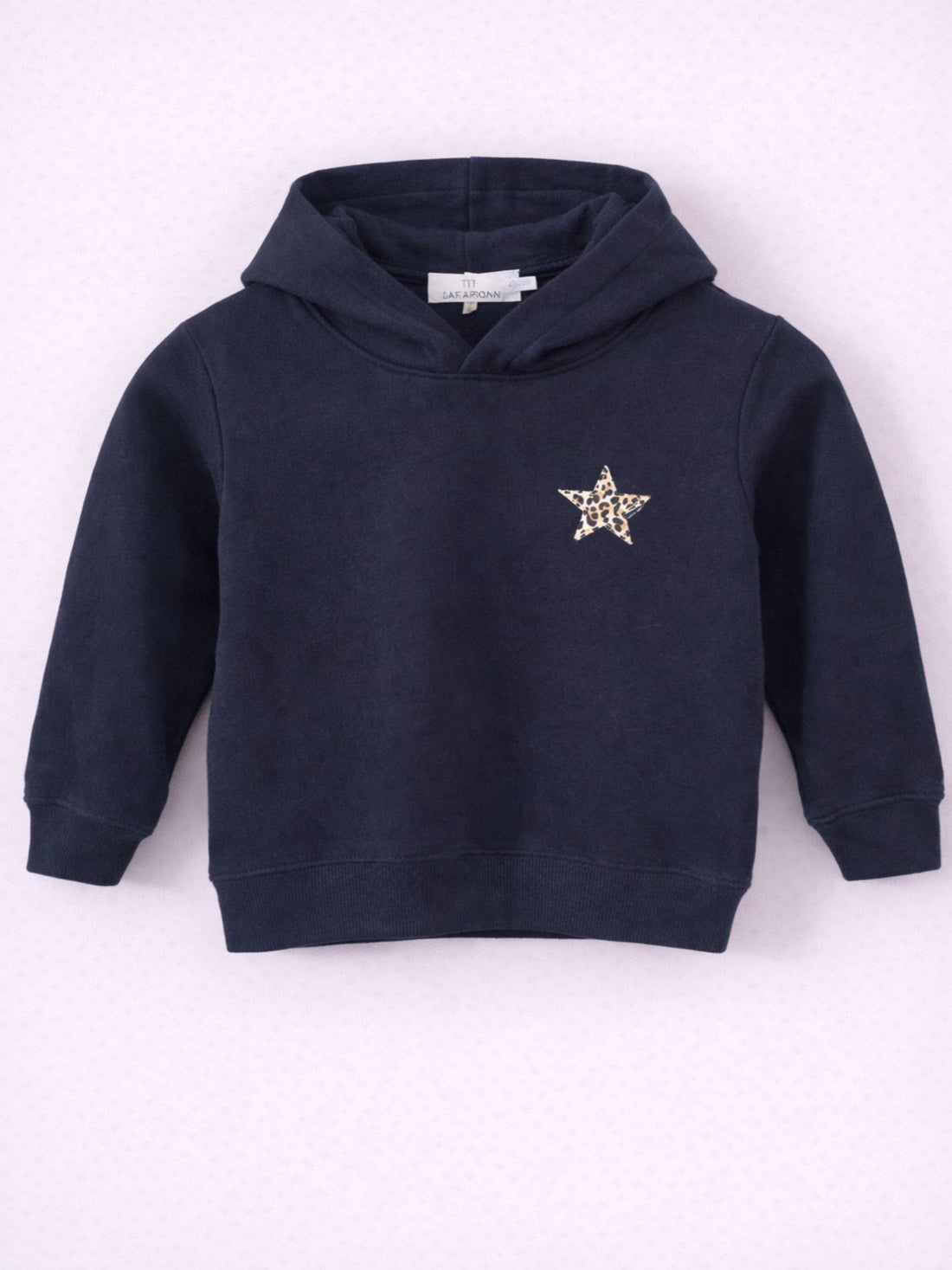 Sweat à capuche étoile fille