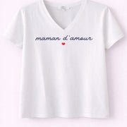 T-shirt "maman d'amour"