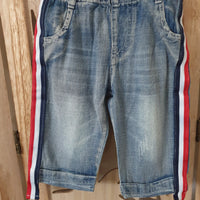 Ensemble tee-shirt marinière et bermuda