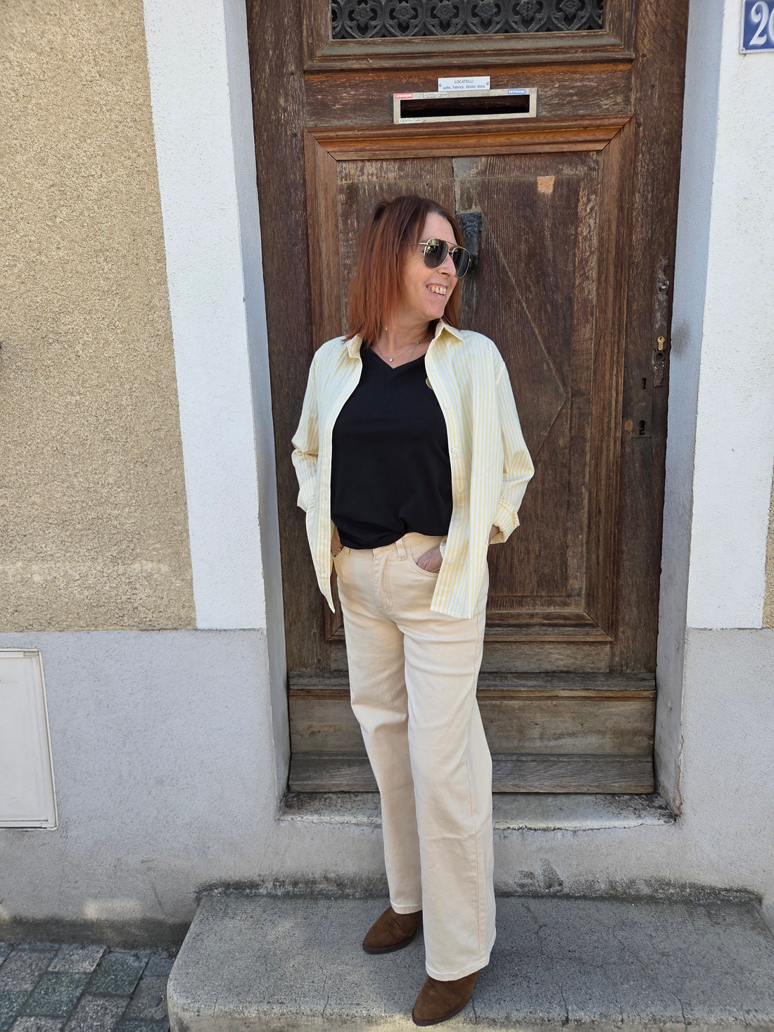 Jean Wide Leg (Maman)