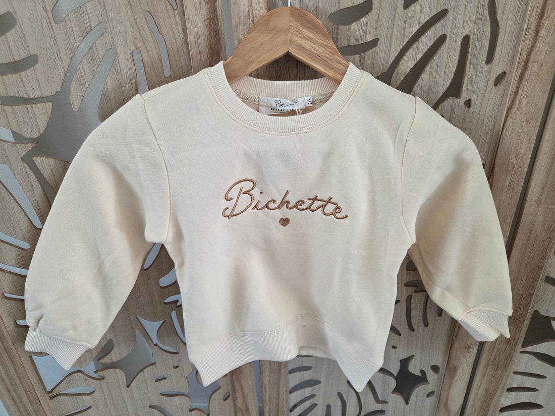 Sweat bichette fille