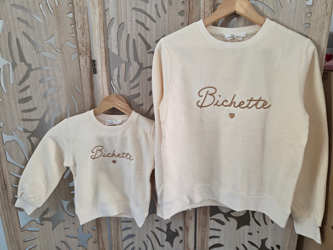 Sweat bichette fille