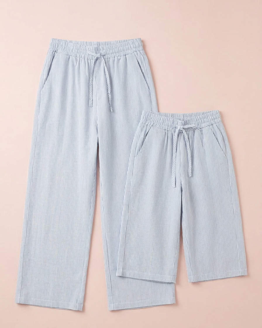 Pantalon Été Rayé (Maman)