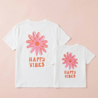 T-shirt Happy vibes (Fille)