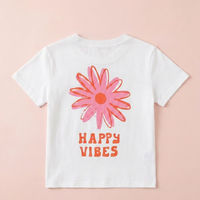 T-shirt Happy vibes (Fille)