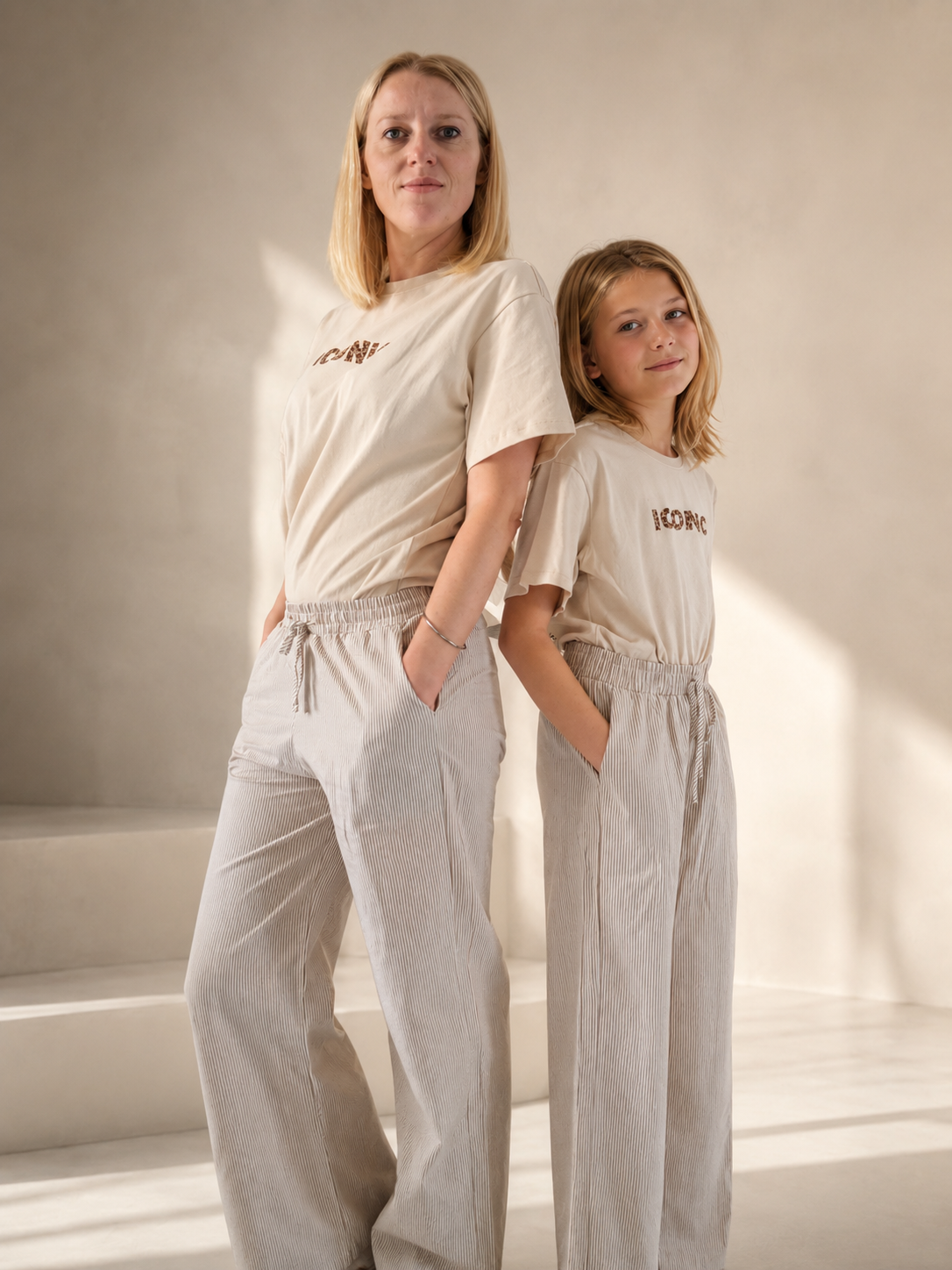 Pantalon Été Rayé (Fille)